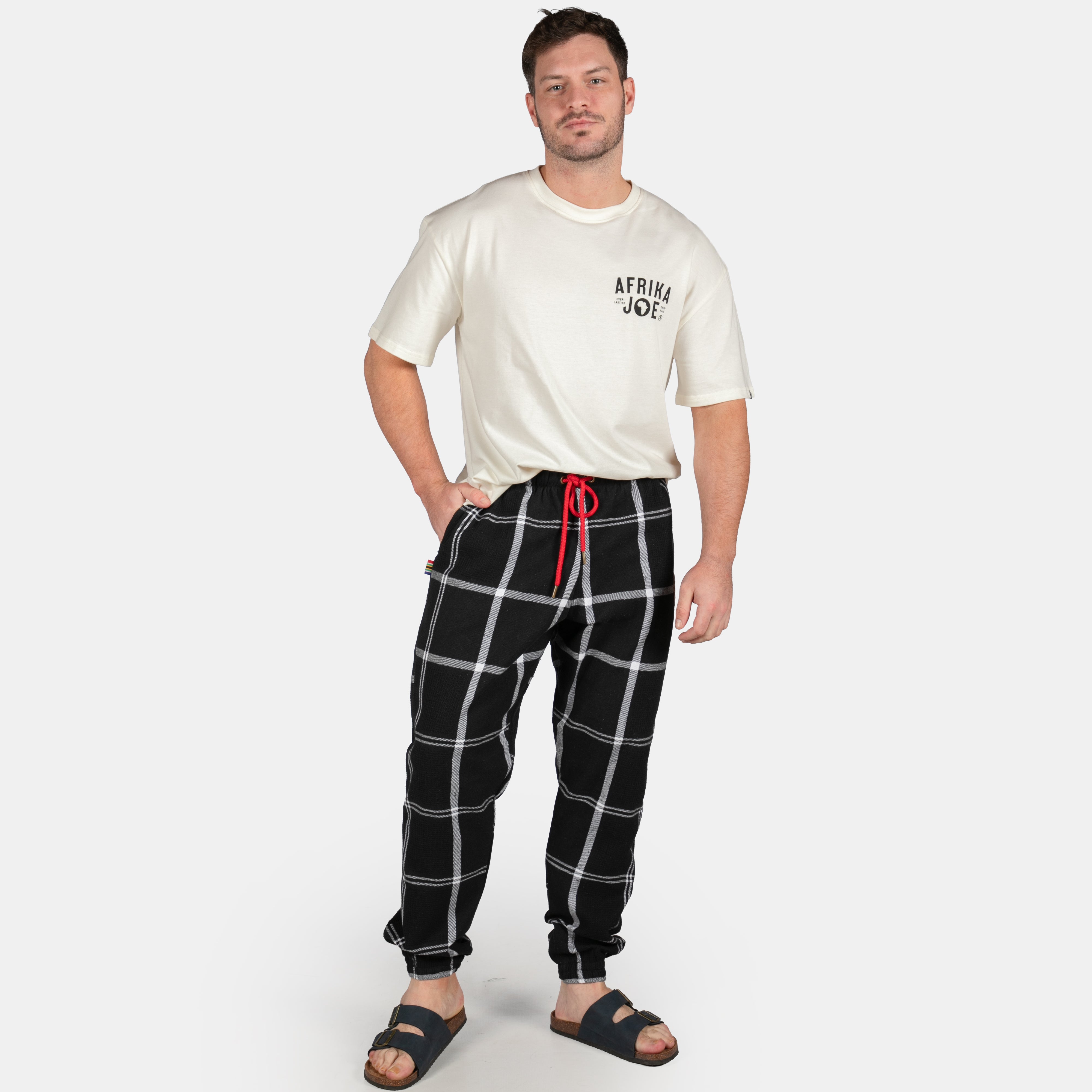 Braai Broekie Shadow Pants Black Big Blue braai-broekie-shadow-pants-black-big-blue