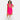 Ladies' Slim Fit Kaftan - Pink