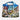 Arty Folding Tote Bag - White