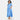 Ladies' Free Flowing Odette Dress with Puff Sleeves - Ruby