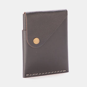 Leather Flap Wallet Bold