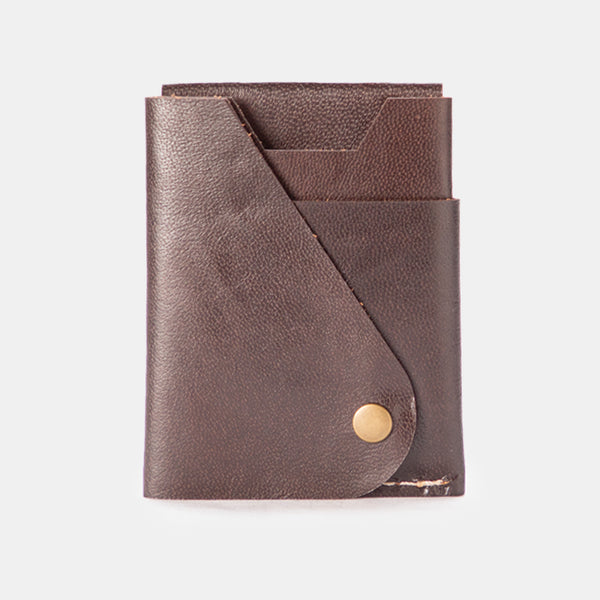 Leather Flap Wallet Bold