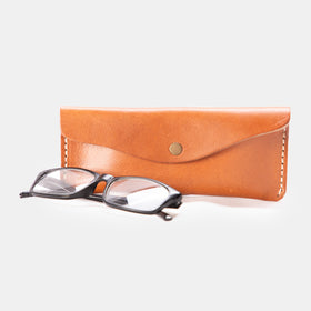 Leather Specs Case Short Flap