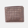 Leather Woven Wallet