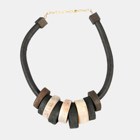 Ban Pipe Necklace - BLACK