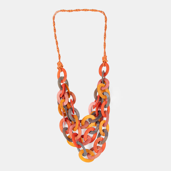 Sunset Horn Necklace