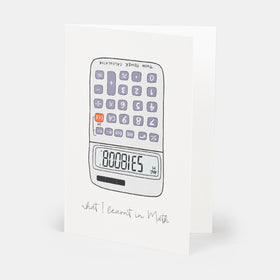 Boobies Card