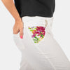 Floral Insert Pants