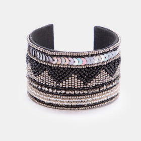 Indie Beads Bracelet - BLACK