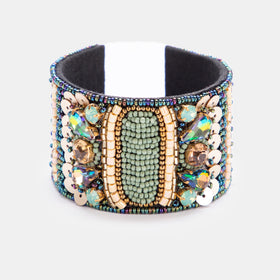 Indie Beads Bracelet - GREEN