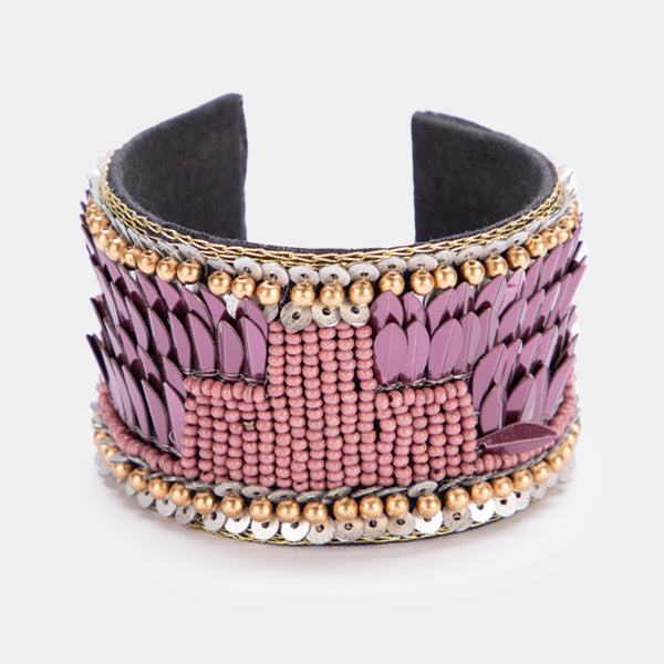 Indie Beads Bracelet - PURPLE