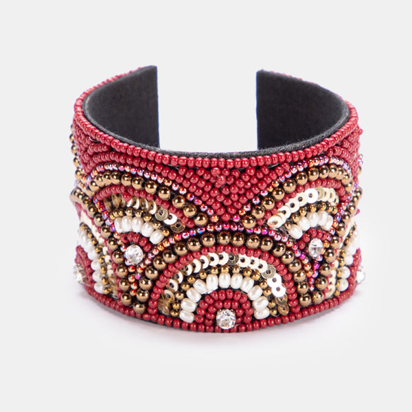 Indie Beads Bracelet - RUBY