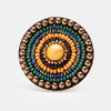 Indie Beads Circle Ring - TAN