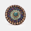 Indie Beads Circle Ring - SKY