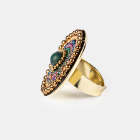 Indie Beads Circle Ring