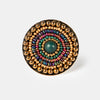 Indie Beads Circle Ring - TEAL