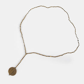 Brass Medallion Necklace
