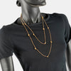 Brass Thin Lag Necklace