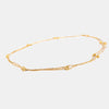 Brass Thin Lag Necklace