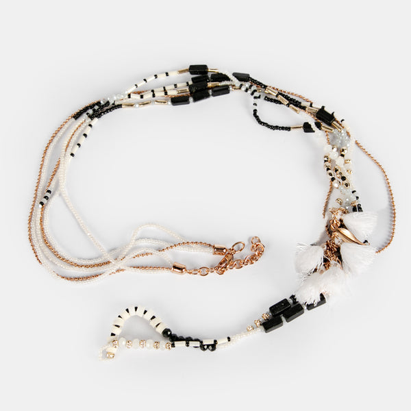 BoHo Necklace - BLACK