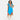Ladies' Slim Fit Kaftan - Turquois