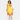 Ladies' Slim fit Kaftan - Yellow