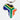 SA Flag Metal Key Holder