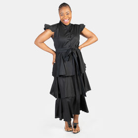 Rachel Dress - BLACK
