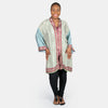 Silk Geranium Wrap Top