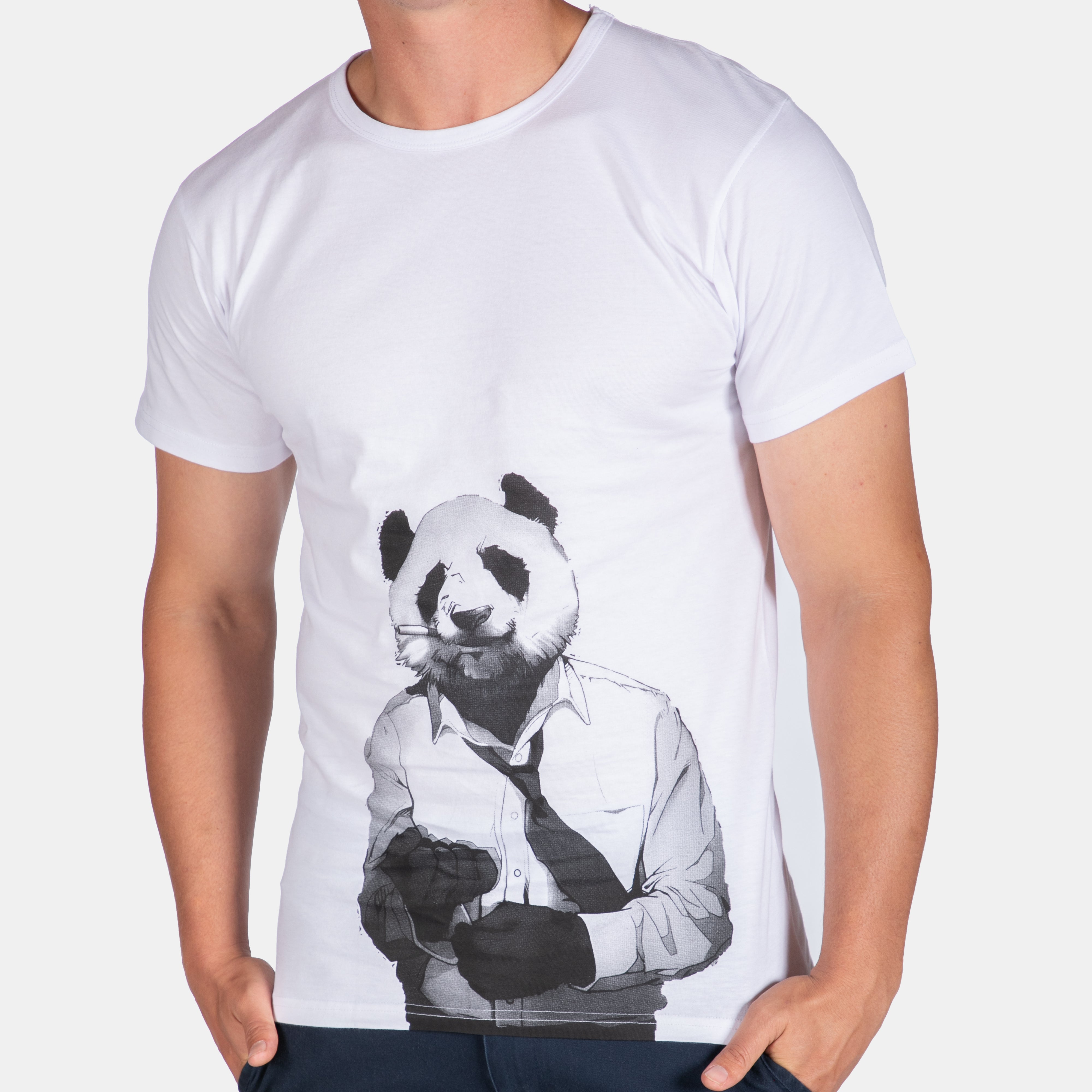 Panda t shirt online deals