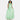 Ladies' Madrid Wrap Dress  with Colar- Mint