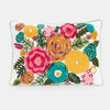 Embroidered Cushion - Posey White