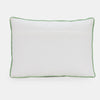 Embroidered Cushion - Posey White