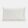 Embroidered Cushion - Posey White