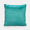 Embroidered Cushion - Liberty Green
