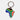 SA Flag Metal Key Holder