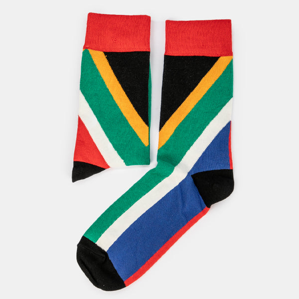 SA Flag Socks