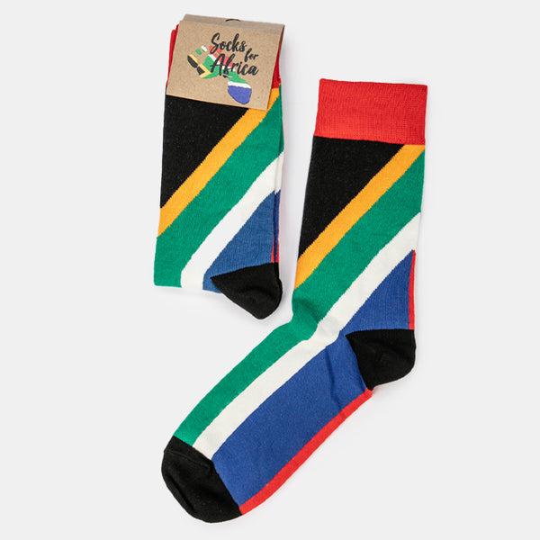 SA Flag Socks