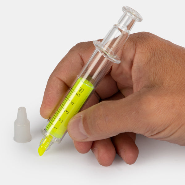 Syringe Highlighter Pen