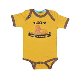 Lion Matches Babygrow