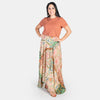 Print Miami Wrap Skirt