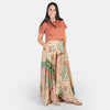 Print Miami Wrap Skirt