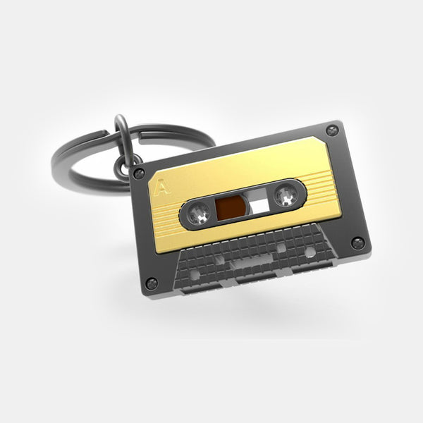 Audio Tape Keyring