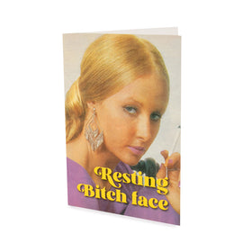 Bitch Face Card