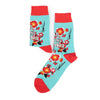 Delicate Flower Socks