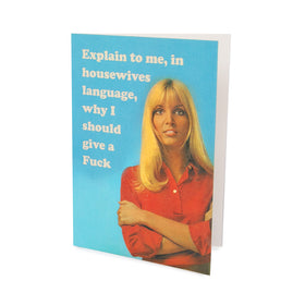 Housewife Card