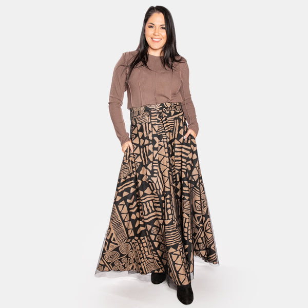 African Mesh Skirt