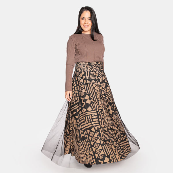 African Mesh Skirt