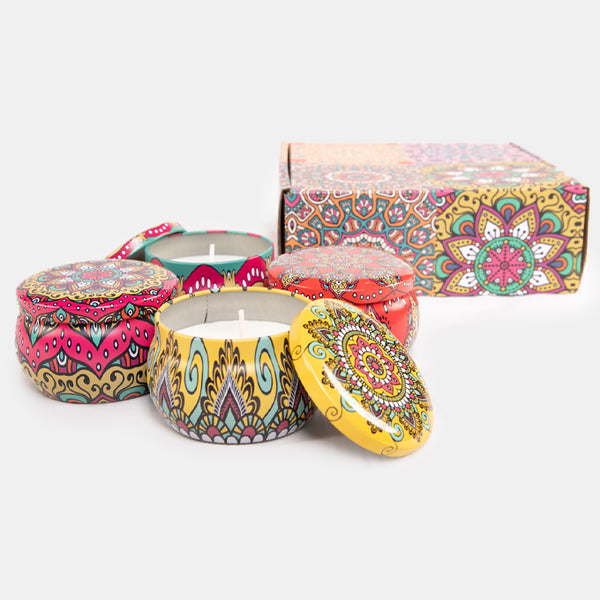 Scented Candle Set of 4